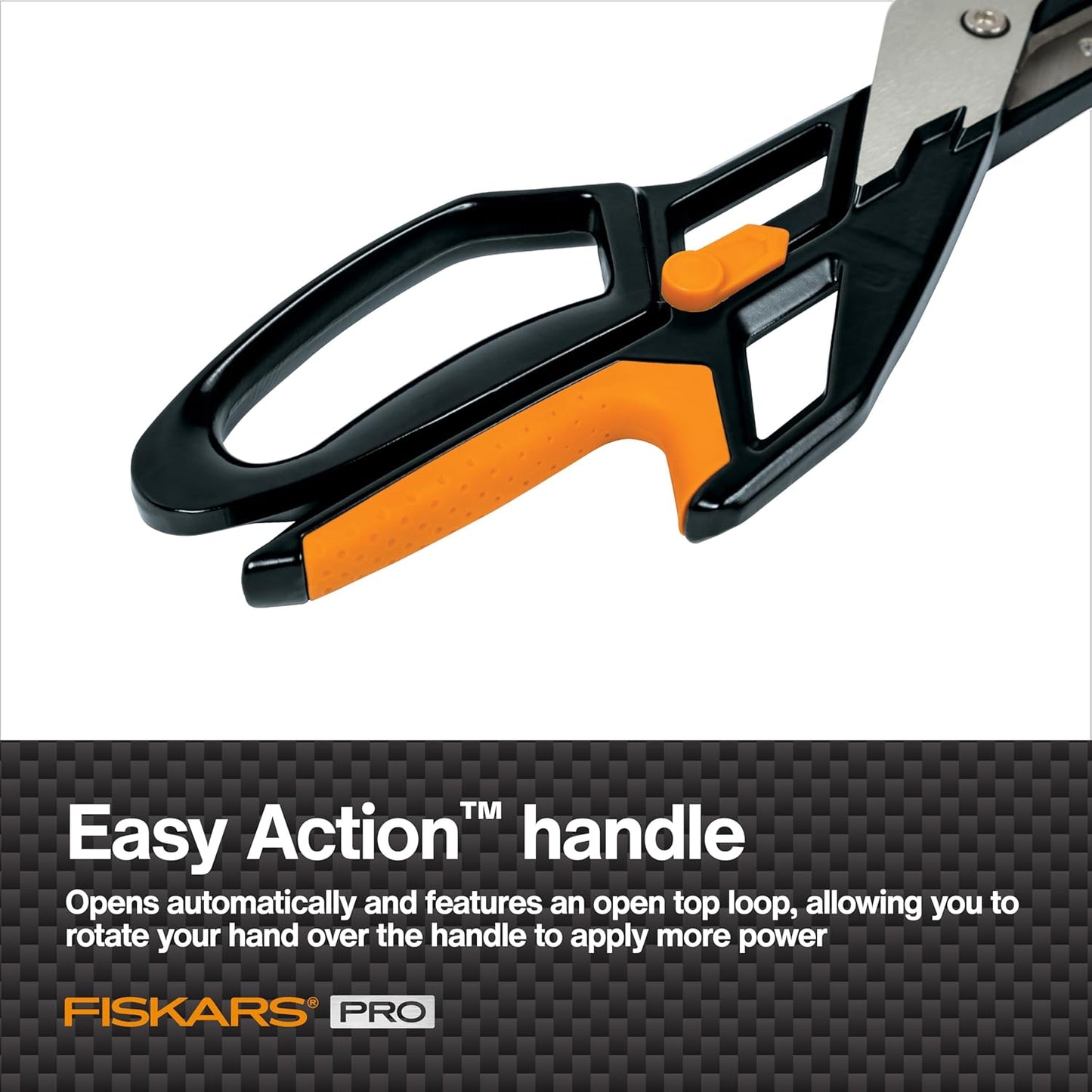Pro 10" PowerArc Shop Shears, Heavy Duty Serrated Utility Scissors