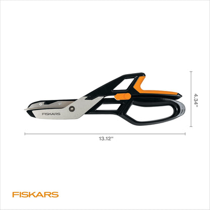 Pro 10" PowerArc Shop Shears, Heavy Duty Serrated Utility Scissors