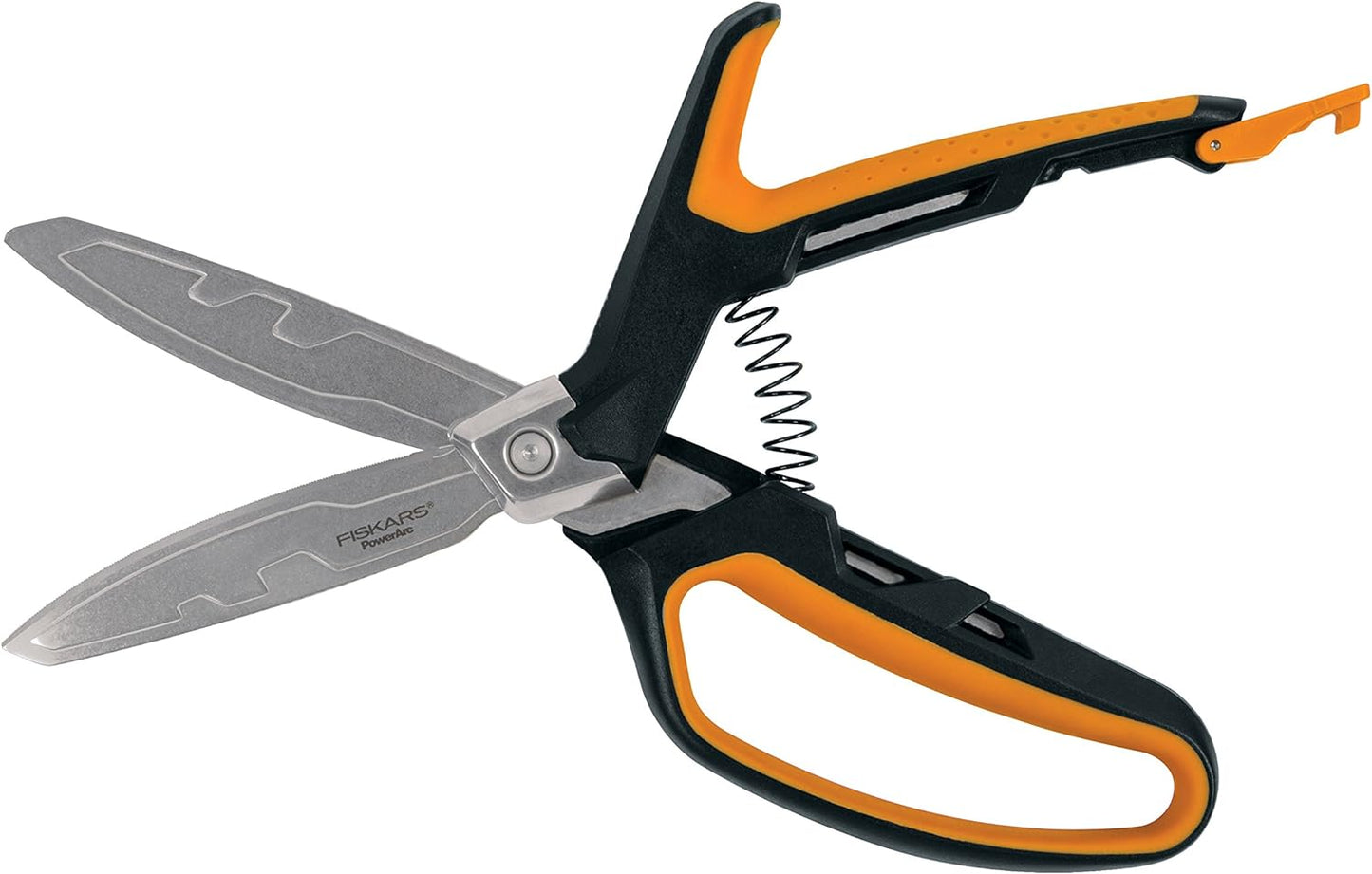 Pro 10" PowerArc Shop Shears, Heavy Duty Serrated Utility Scissors