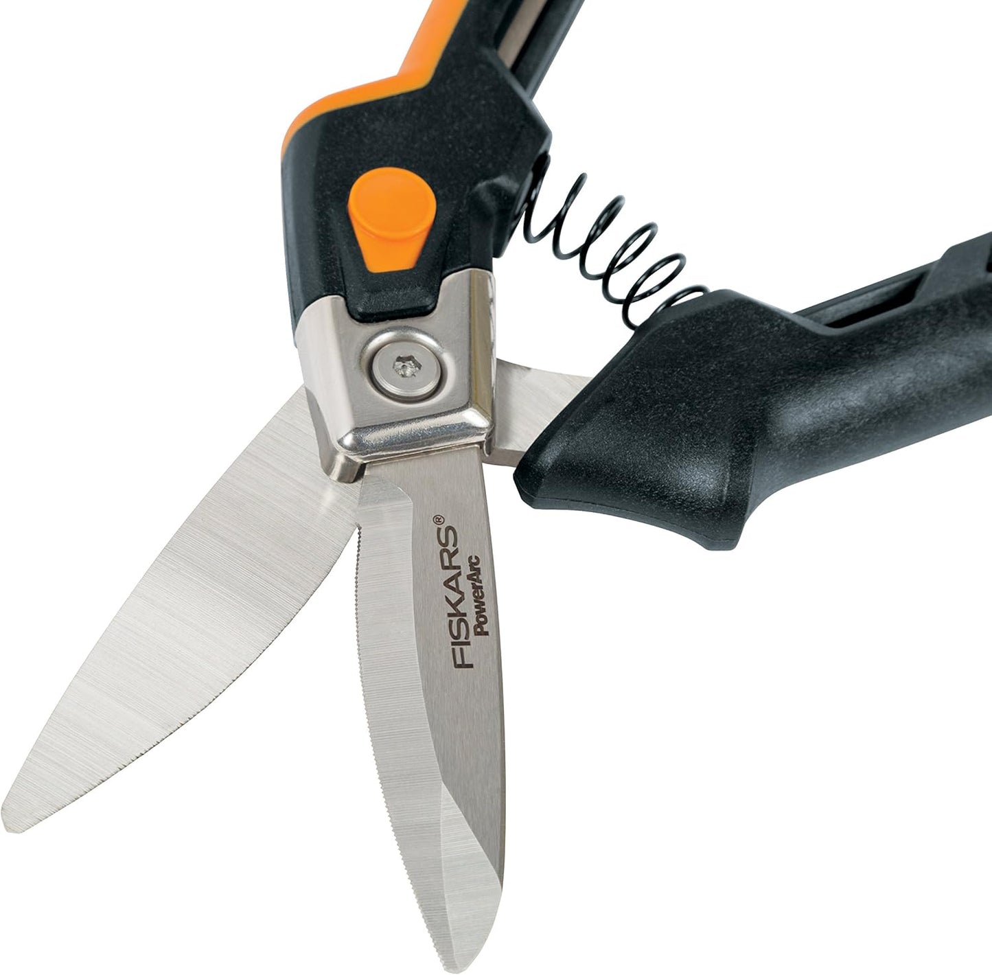 Pro 10" PowerArc Shop Shears, Heavy Duty Serrated Utility Scissors