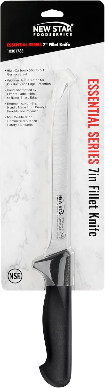 Essential 7-Inch Fillet Knife, German Steel