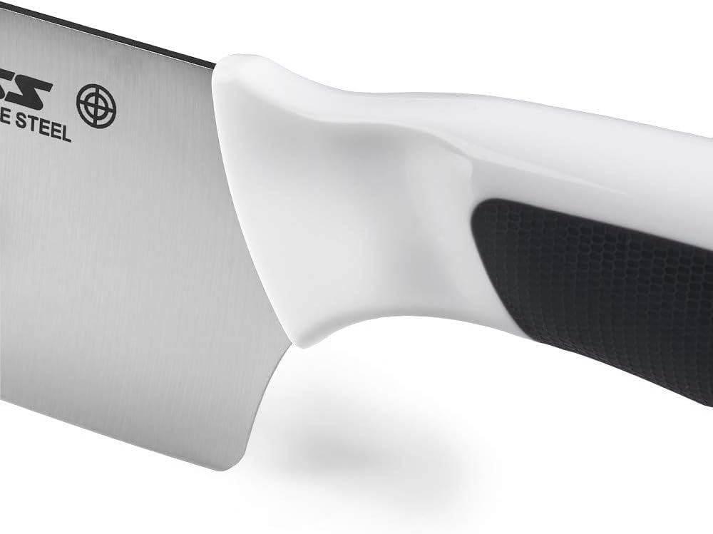 Cheese Knife – Stainless Steel Blade with Non-Stick Holes & Forked Tip for Serving – Cuts Soft, Semi-Soft & Firm Cheeses – Wheat Straw Handle, Dishwasher Safe, 5-Year Guarantee – 5"