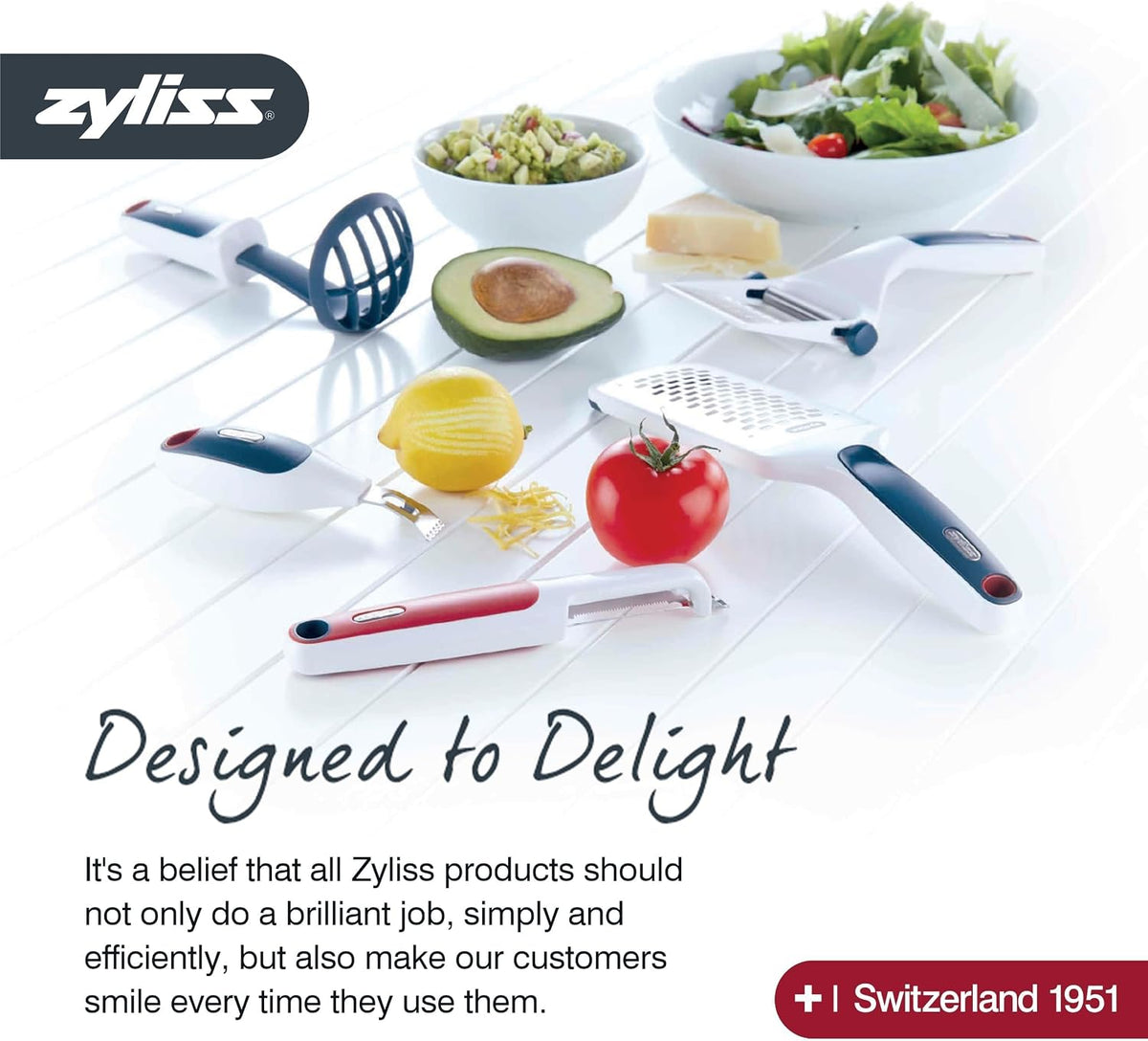 Cheese Knife – Stainless Steel Blade with Non-Stick Holes & Forked Tip for Serving – Cuts Soft, Semi-Soft & Firm Cheeses – Wheat Straw Handle, Dishwasher Safe, 5-Year Guarantee – 5"