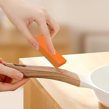 Stainless Steel Scratch Remover Rubber Rust Eraser, 3.2x1x0.5 Inch Stainless Steel Rust Remover, 5PCS Reusable Knife Rust Remover for Kitchen, Bathroom Knife Rust Remover.