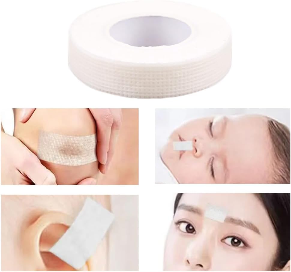 Nail Repair Wrap Fabric Instant Reinforce Repair Bandage Tape Protector Self Adhesive Nail Wrap for Nail Repair Kit Broken Cracked Split Nails UV Gel Acrylic Nail Art Extension Manicure Tool