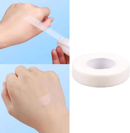 Nail Repair Wrap Fabric Instant Reinforce Repair Bandage Tape Protector Self Adhesive Nail Wrap for Nail Repair Kit Broken Cracked Split Nails UV Gel Acrylic Nail Art Extension Manicure Tool
