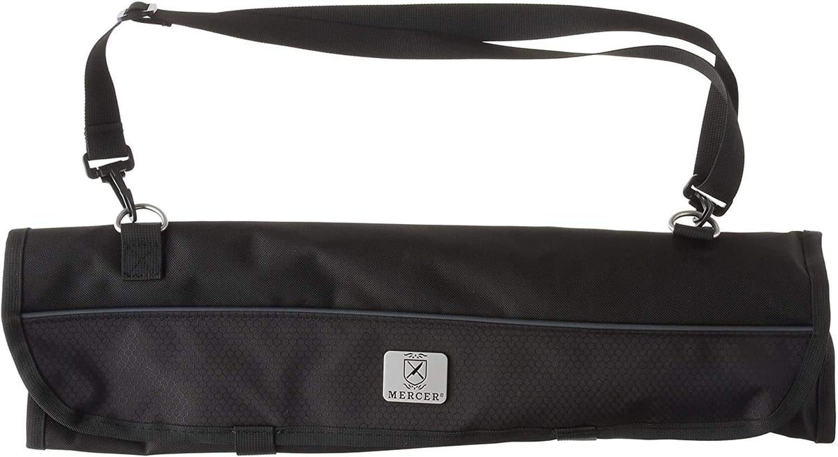 Millennia 8-Piece Knife Roll Set, Black Handles
