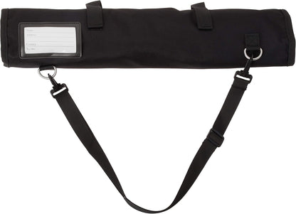 Millennia 8-Piece Knife Roll Set, Black Handles