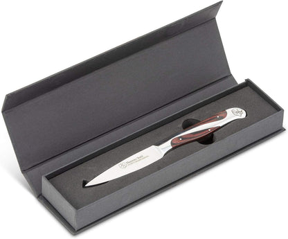 3.5 Inch Paring Knife | Versatile Fruit Knife for Garnishing, Peeling, and More | Small Kitchen Knife for Vegetables and Fruits | Ergonomic Quad-Tang Pakkawood Handle & Gift Box