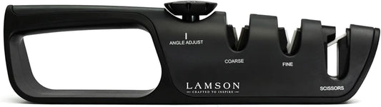 Lamson Adjustable Handheld Knife Sharpener