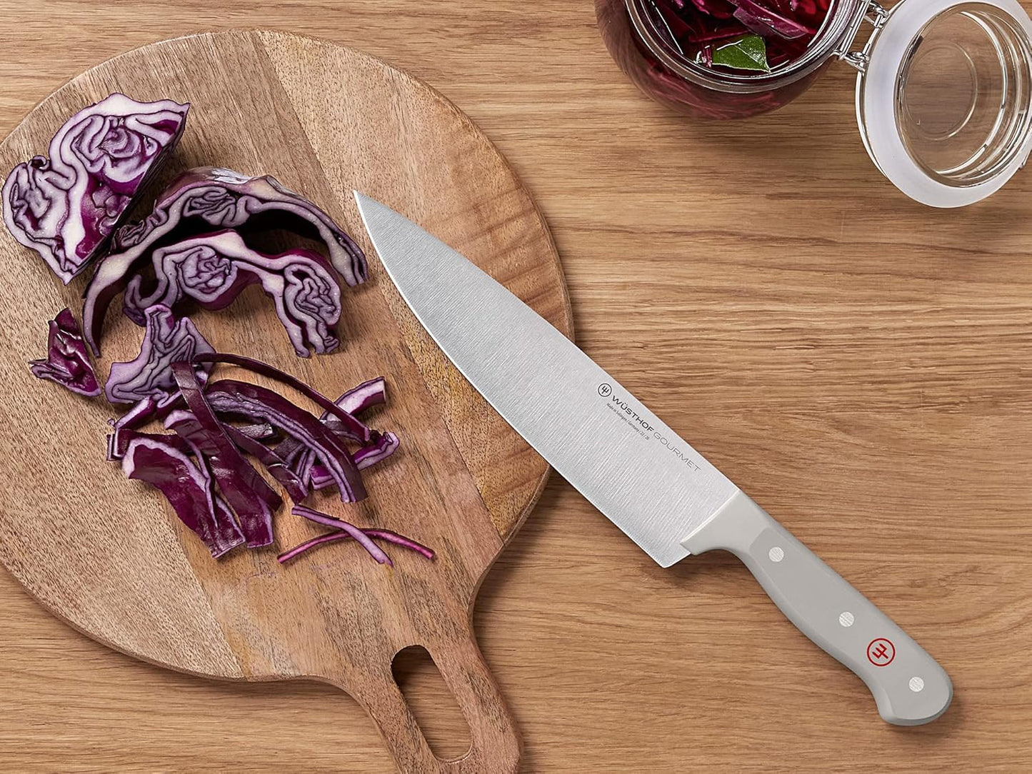 WÜSTHOF Gourmet Grey 7'' Santoku Knife