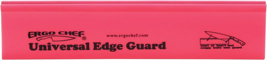 Universal Knife Blade Edge Guard 4.5 Inch x 1 Inch for Knives Up To 4 Inch Blades, Durable BPA-Free Sturdy Plastic, Knife Protector, Pink