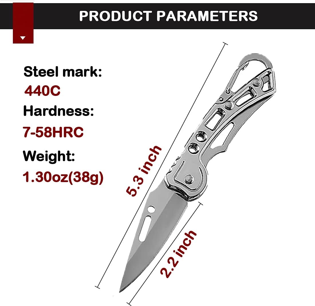 Pocket Folding Knife, Super Sharp Blade only 2.2 inch, Good for Camping Survival Indoor and Outdoor Activities, Mens Gift