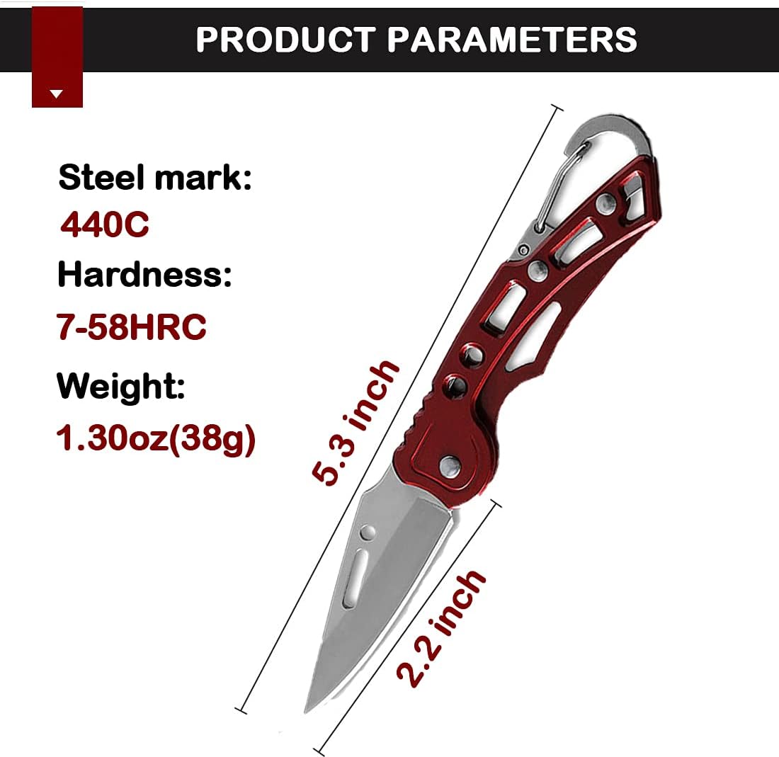 Pocket Folding Knife, Super Sharp Blade only 2.2 inch, Good for Camping Survival Indoor and Outdoor Activities, Mens Gift