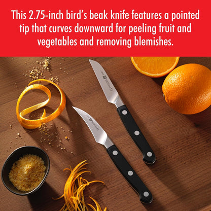 Pro 2.75" Bird's Beak Peeling Knife