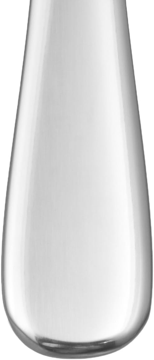 Stainless Steel Dinner Knives with Round Edge, Silverware, Table Knives, Restaurant Quality, Pack of 12, Silver