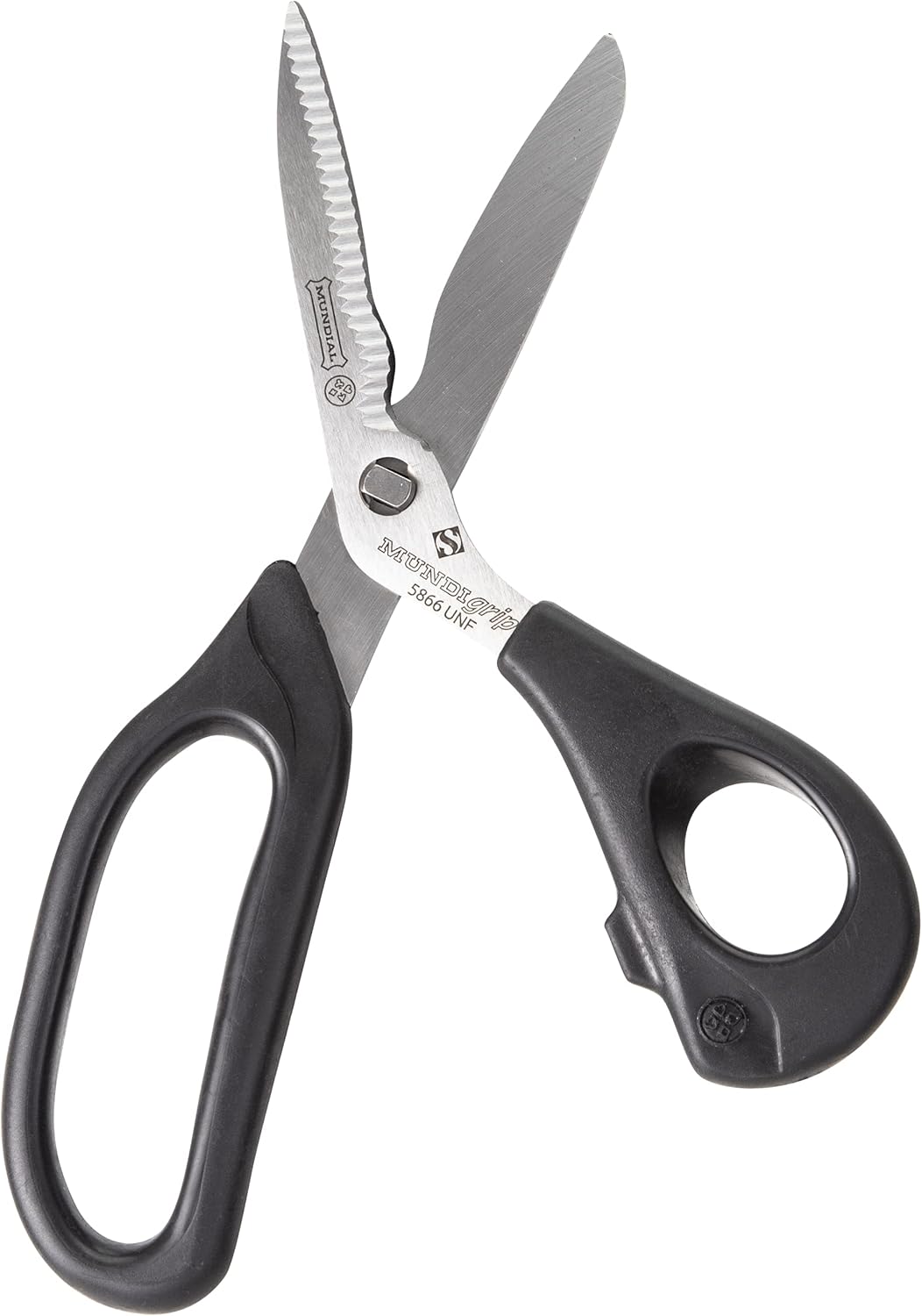 Take-Apart Black Kitchen Shears – Heavy Duty Stainless Steel Scissors for Cutting Meat, Vegetables & Herbs – Easy-to-Clean, Ergonomic Handle