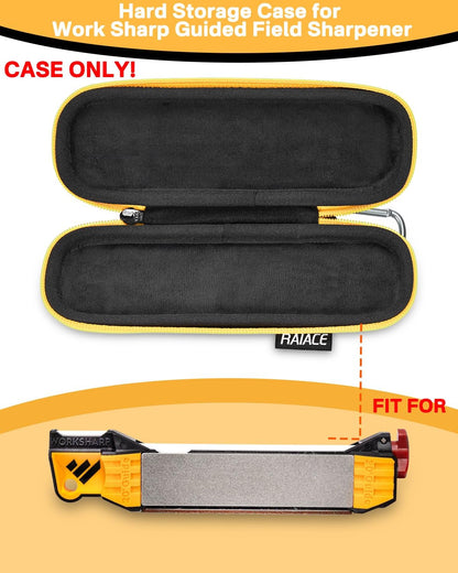 Hard Travel Carrying Case for Work Sharp Guided Field Sharpener - Black