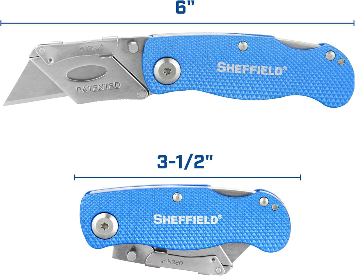 12514 Lock Back Utility Knife with Aluminum Handle