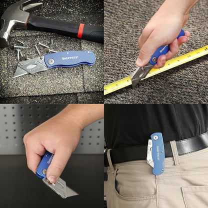 12514 Lock Back Utility Knife with Aluminum Handle