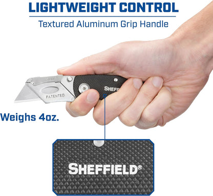 12514 Lock Back Utility Knife with Aluminum Handle
