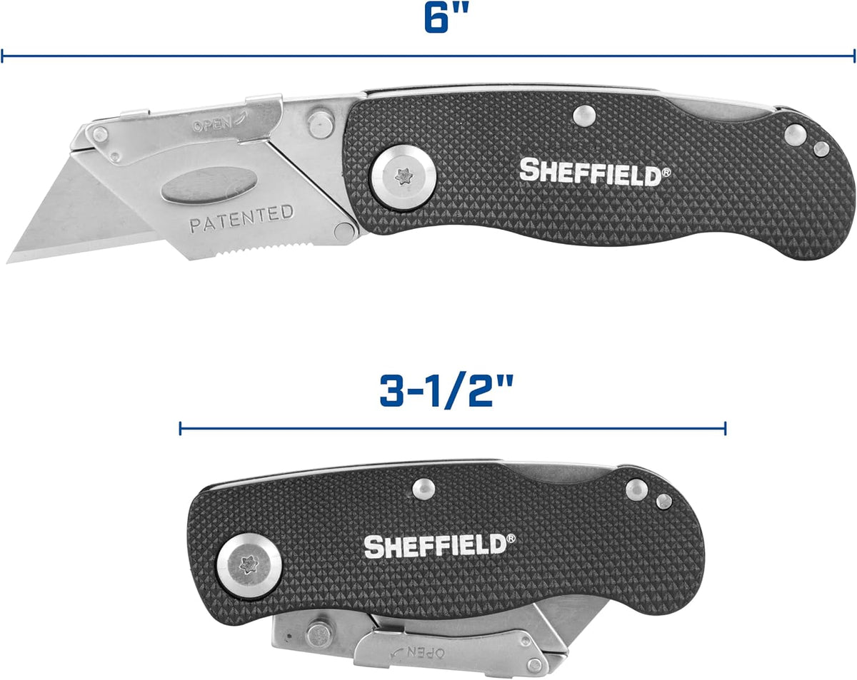 12514 Lock Back Utility Knife with Aluminum Handle