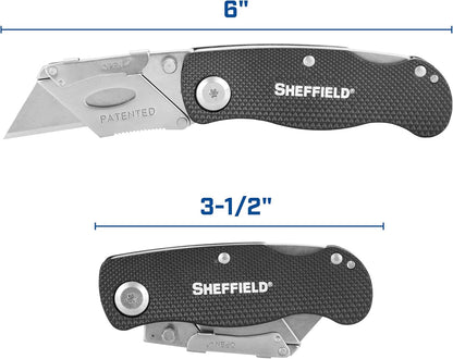 12514 Lock Back Utility Knife with Aluminum Handle