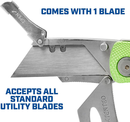 12514 Lock Back Utility Knife with Aluminum Handle