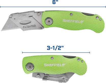 12514 Lock Back Utility Knife with Aluminum Handle