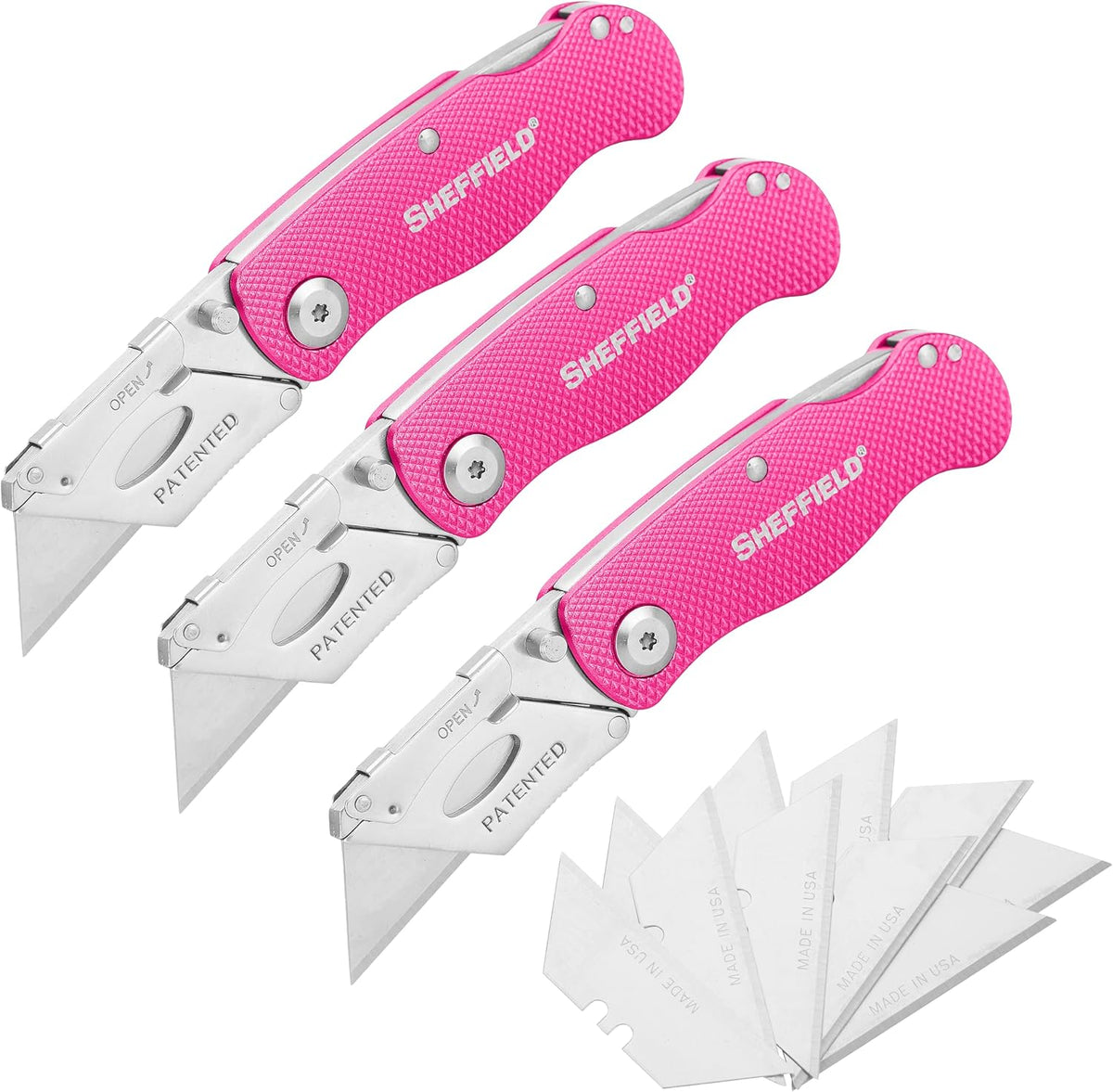 12514 Lock Back Utility Knife with Aluminum Handle