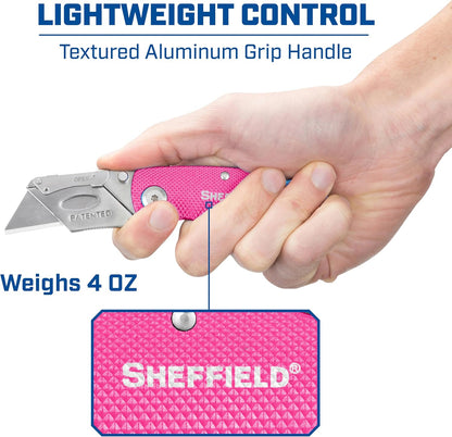 12514 Lock Back Utility Knife with Aluminum Handle