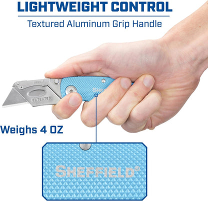 12514 Lock Back Utility Knife with Aluminum Handle