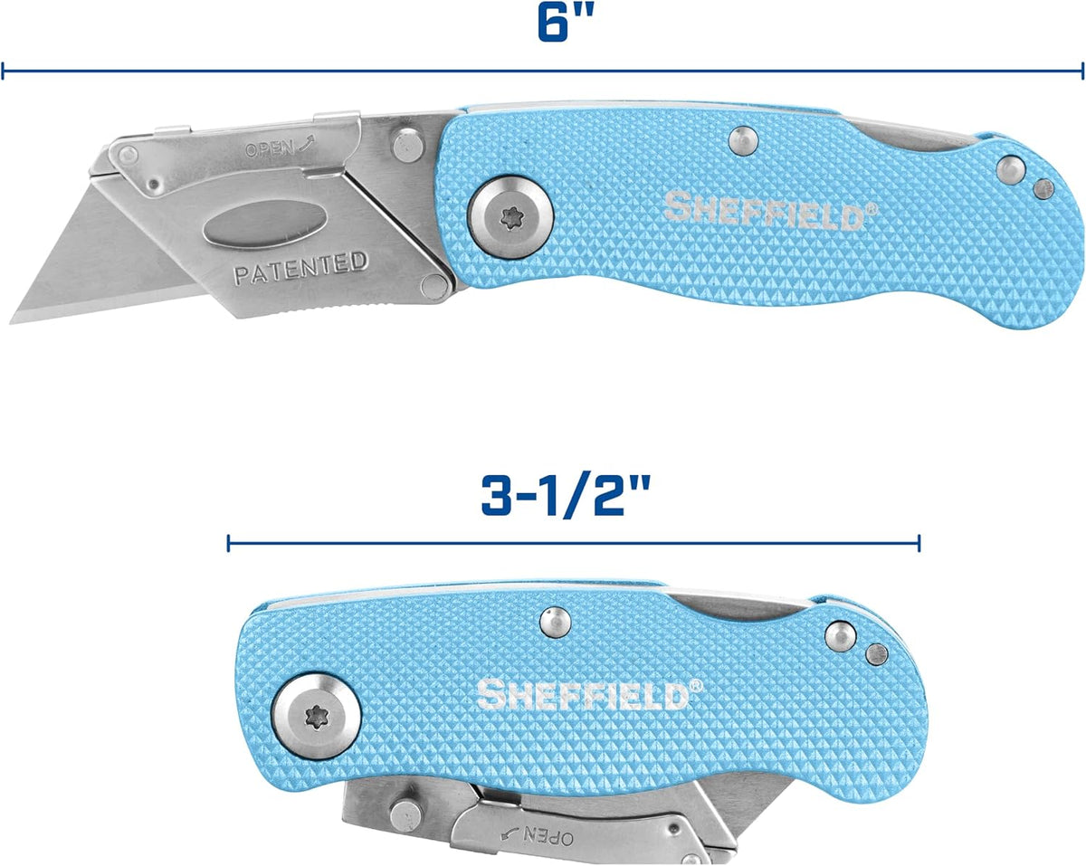 12514 Lock Back Utility Knife with Aluminum Handle