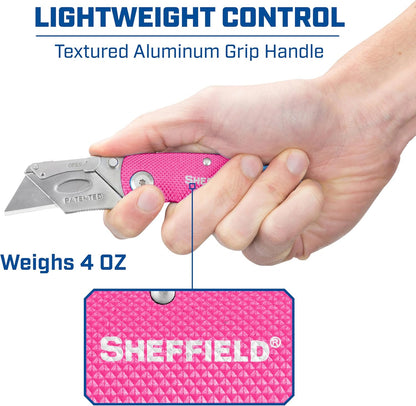 12514 Lock Back Utility Knife with Aluminum Handle