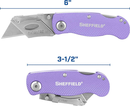 12514 Lock Back Utility Knife with Aluminum Handle