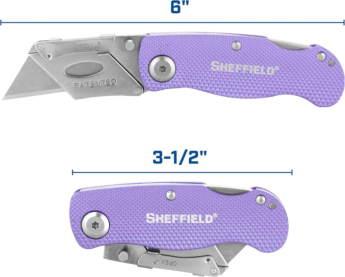 12514 Lock Back Utility Knife with Aluminum Handle