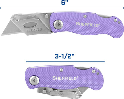 12514 Lock Back Utility Knife with Aluminum Handle