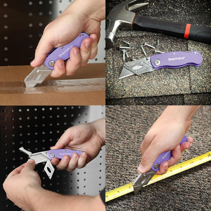 12514 Lock Back Utility Knife with Aluminum Handle