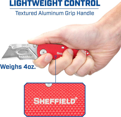 12514 Lock Back Utility Knife with Aluminum Handle
