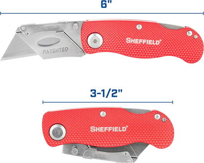 12514 Lock Back Utility Knife with Aluminum Handle