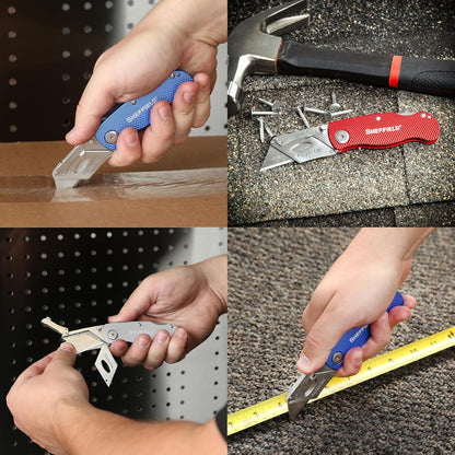12514 Lock Back Utility Knife with Aluminum Handle