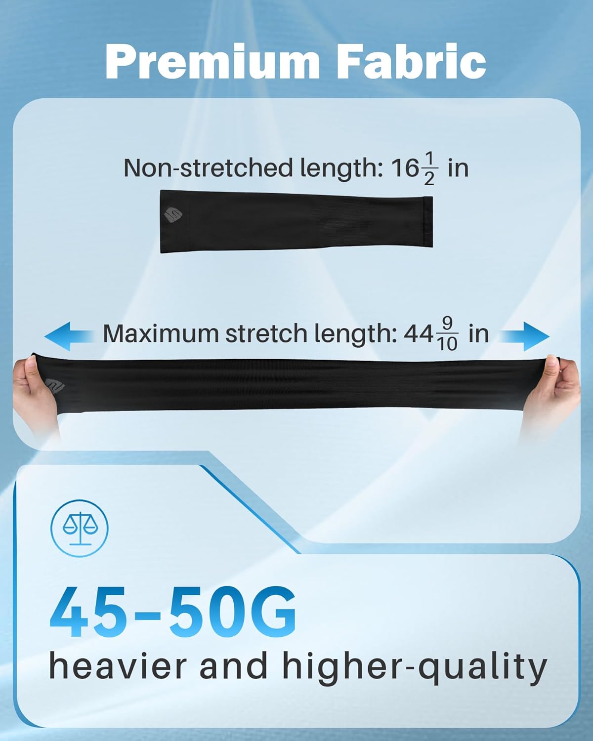 Arm Sleeves for Men Women UV Sun Protection Compression Arm Warmer Tattoo Cover Up, Sports Golf Cooling Sleeves