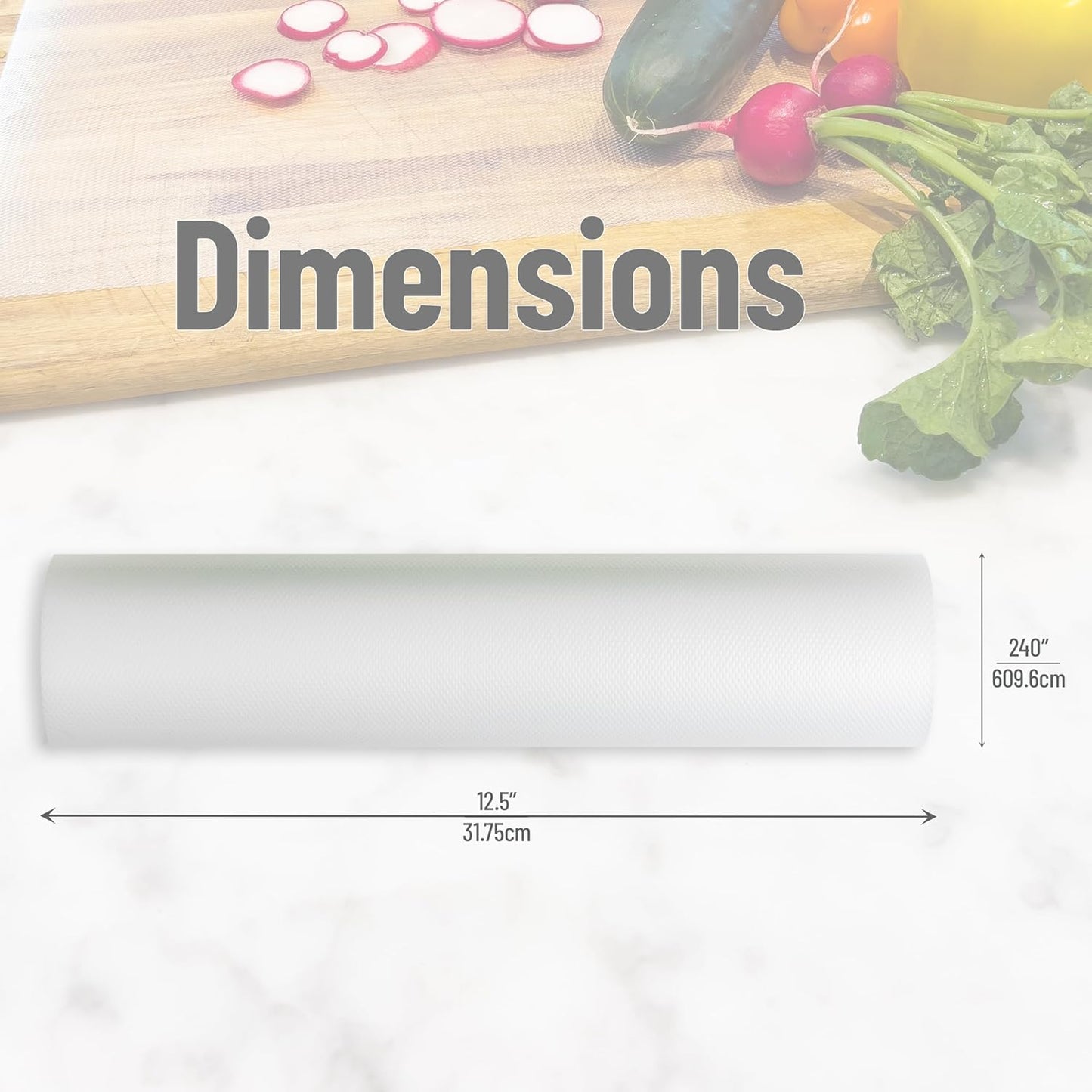 E-Z Board Disposable Plastic Cutting Board, 20 Square Feet, Easy Clean-Up and Convenient Use, Ideal for Camping, Hunting, Boating, and For People With Food Allergies, Clear