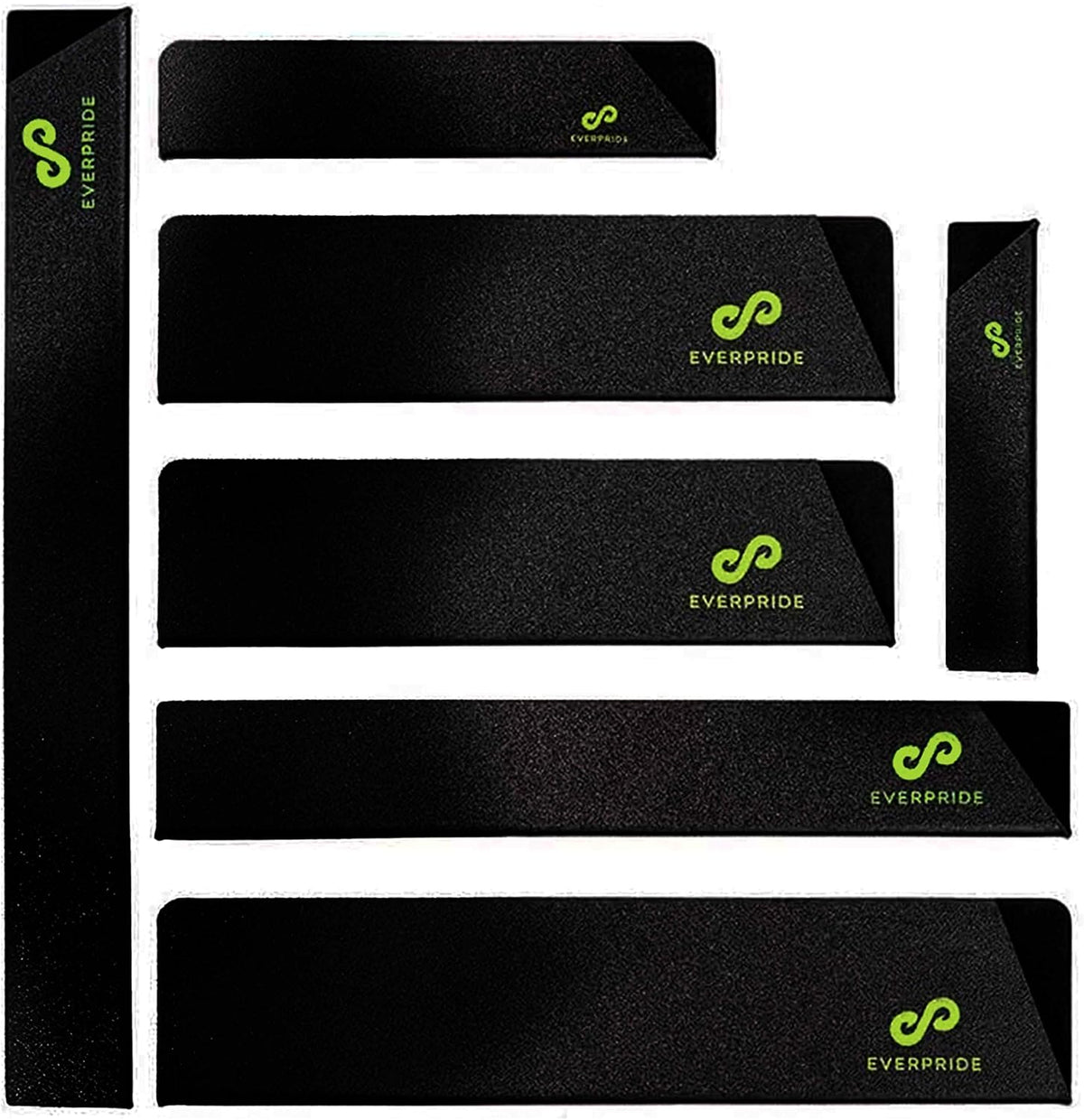 Chef Knife Sheath Set (7-Piece Set) Universal Blade Edge Cover Guards for Chef’s and Kitchen Knives – Durable, BPA-Free, Felt Lined, Sturdy ABS Plastic – Knives Not Included