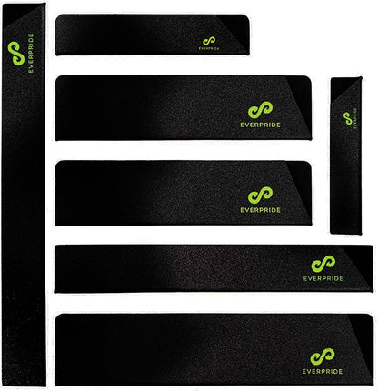 Chef Knife Sheath Set (7-Piece Set) Universal Blade Edge Cover Guards for Chef’s and Kitchen Knives – Durable, BPA-Free, Felt Lined, Sturdy ABS Plastic – Knives Not Included