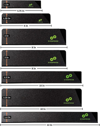 Chef Knife Sheath Set (7-Piece Set) Universal Blade Edge Cover Guards for Chef’s and Kitchen Knives – Durable, BPA-Free, Felt Lined, Sturdy ABS Plastic – Knives Not Included