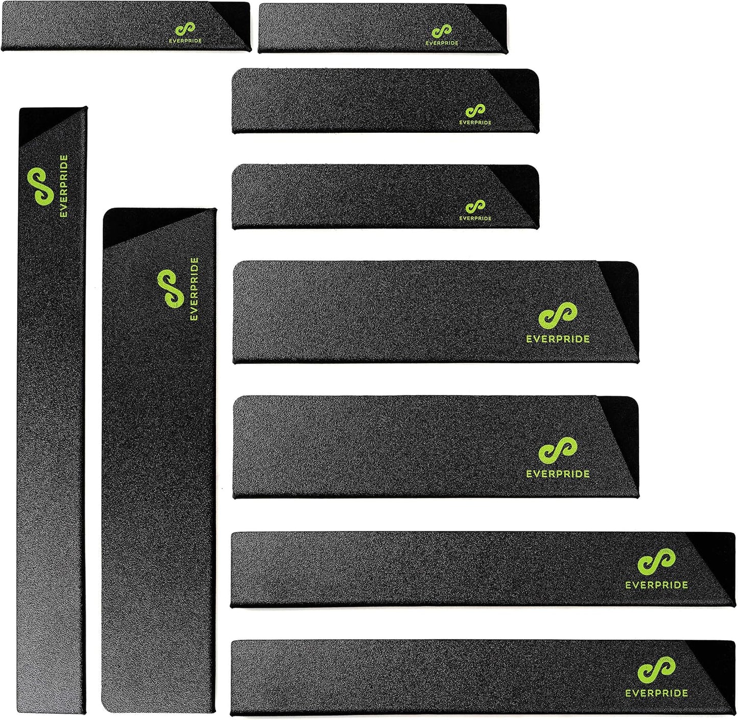 Chef Knife Sheath Set (7-Piece Set) Universal Blade Edge Cover Guards for Chef’s and Kitchen Knives – Durable, BPA-Free, Felt Lined, Sturdy ABS Plastic – Knives Not Included