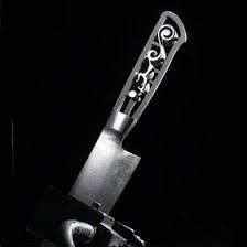 I.O. SHEN Maoui Deba, Chef Knife, Japanese Knife - 7"