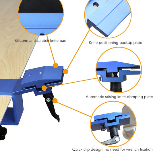 Professional Knife Sharpener with 10 Whetstones, 360° Rotation Flip Design Fixed Angle Stainless Steel, Chef Knife Sharpening Kit, Abrasive Holding System Tools for Kitchen