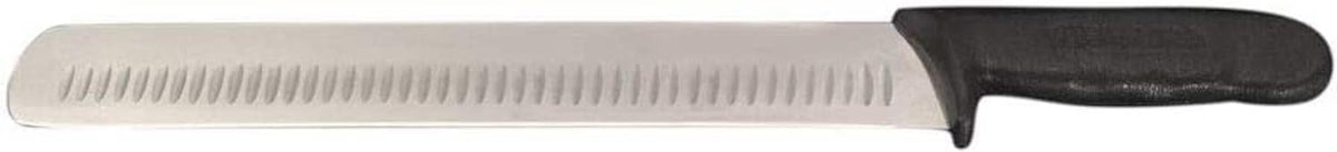 Professional Prime Rib and Steak Carving Knife - 14 Inches - Brunch Stations, Brisket, Razor Sharp, Granton Edge (Single Carving Knife)